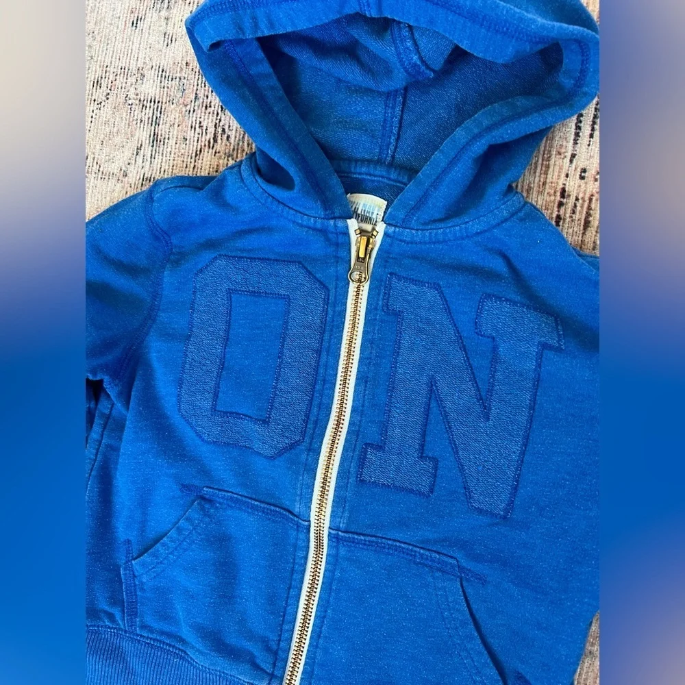 Old Navy Kids Blue Zip-Up Hoodie